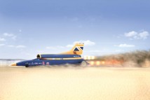 Takhle se bude řítit Bloodhound SSC Richarda Noblea a Andyho Greena